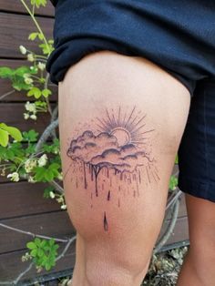 Cloud Tattoo Placement ideas