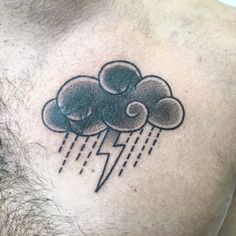 Cloud Tattoo Placement ideas