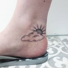 Cloud Tattoo Placement ideas