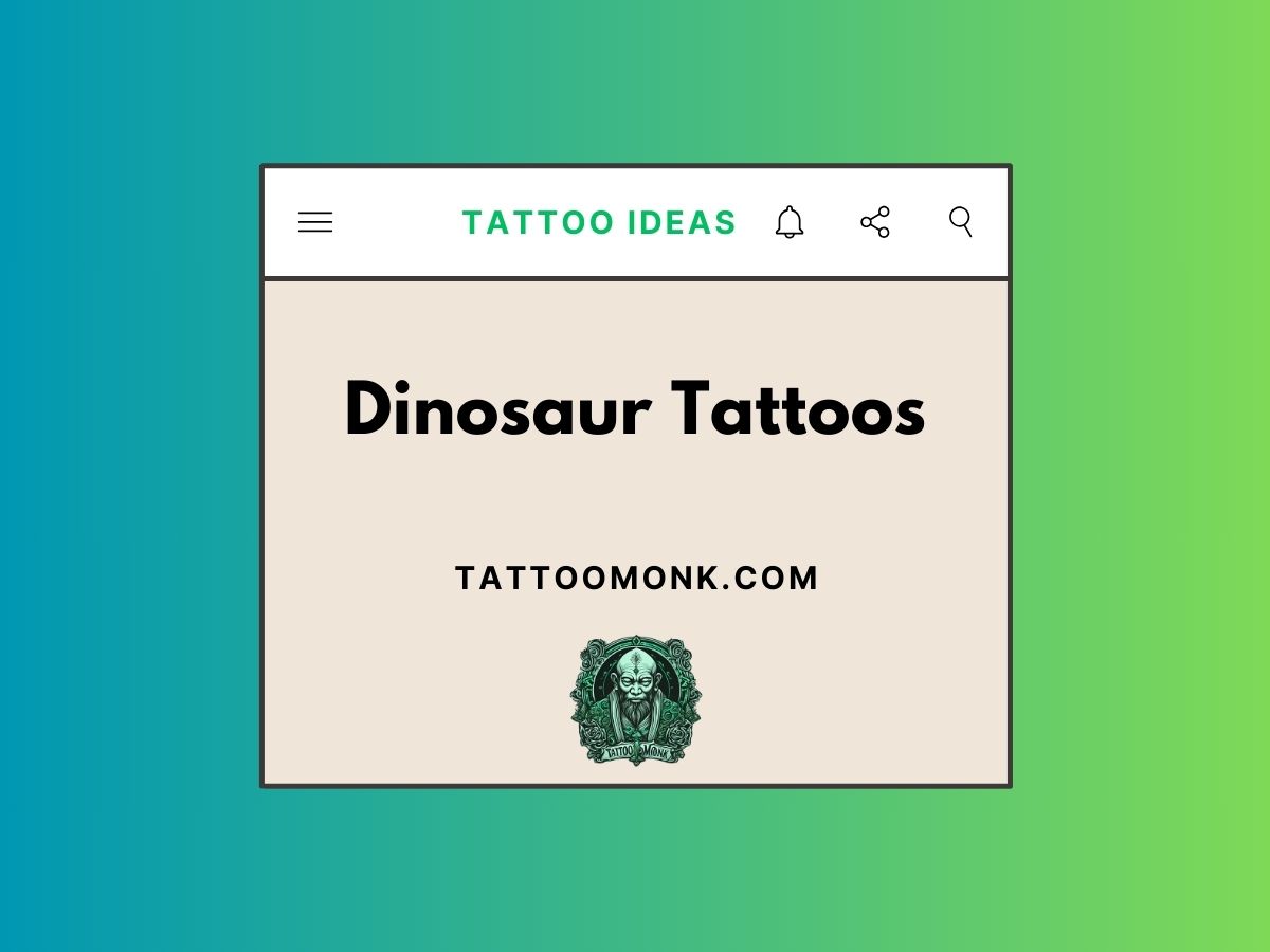 Dinosaur Tattoos