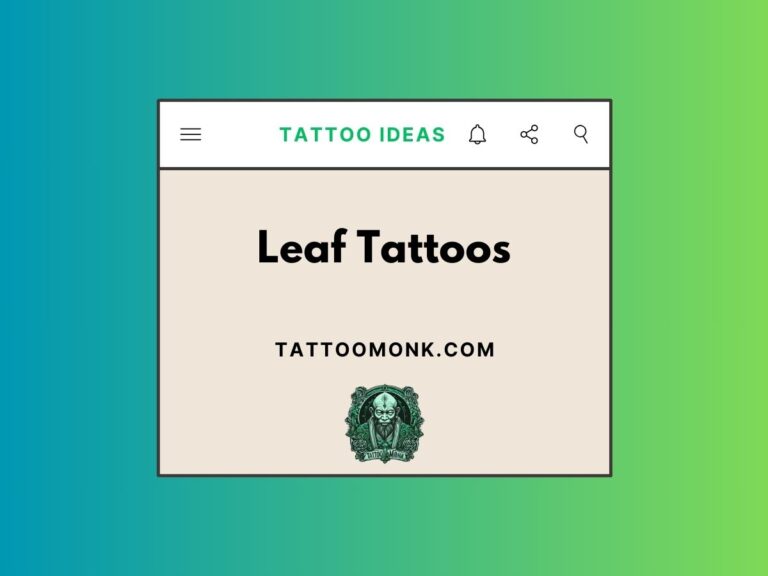 Leaf Tattoos