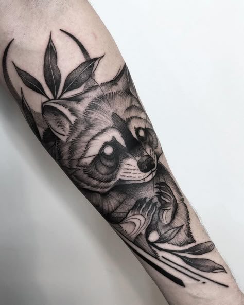 Raccoon Tattoo