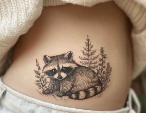 Raccoon Tattoo