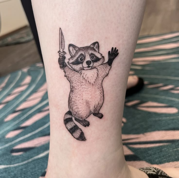 Raccoon Tattoo