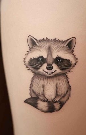 Raccoon Tattoo