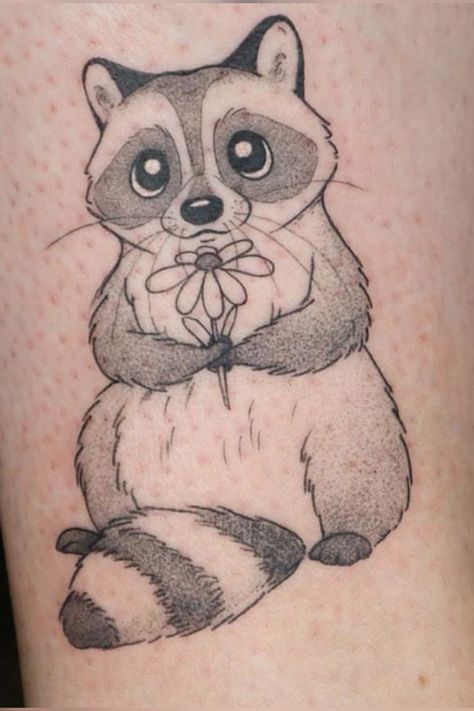 Raccoon Tattoo