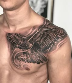 Chest tattoo for men