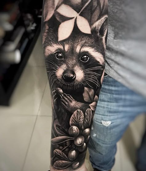 Raccoon Tattoo