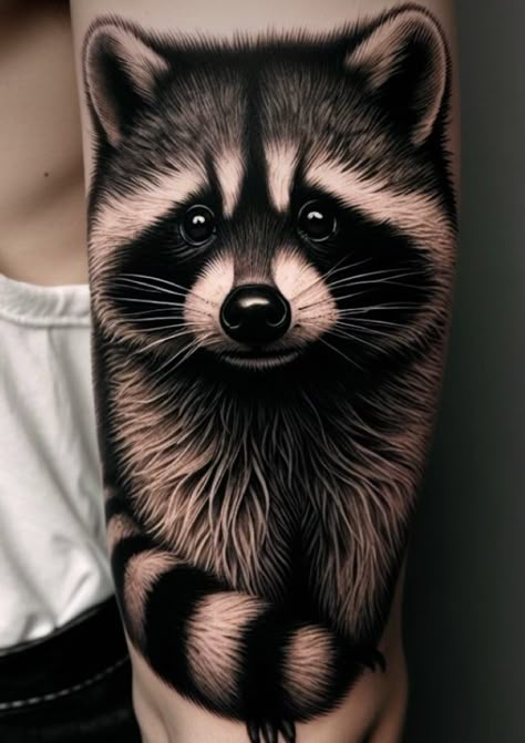 Raccoon Tattoo