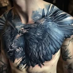 Chest tattoo for men