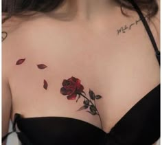 Chest tattoo for women