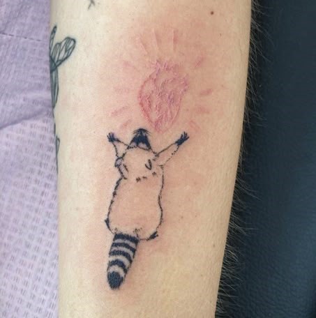 Raccoon Tattoo