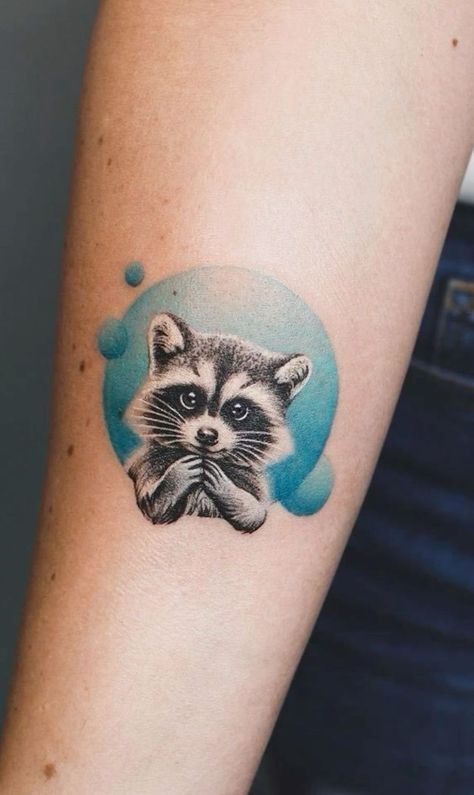 Raccoon Tattoo