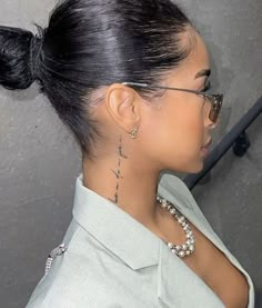 Neck Tattoo For Women