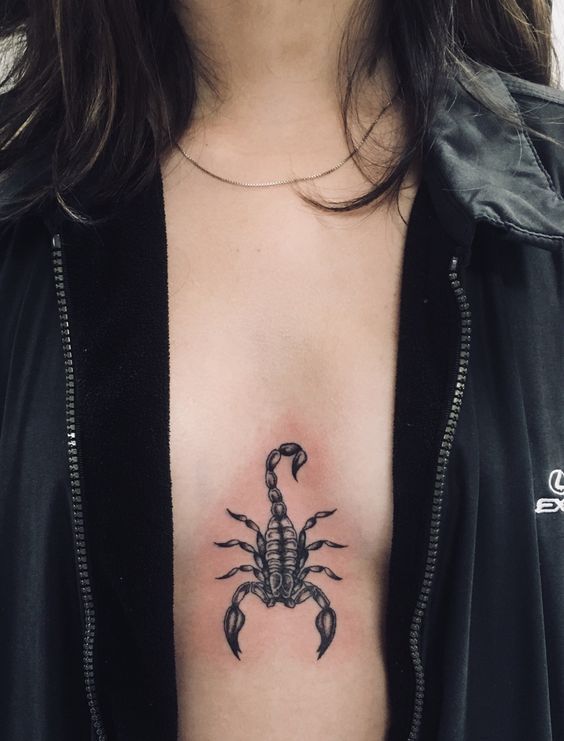 Beautiful Scorpion Tattoo