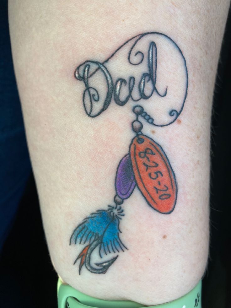 Dad memorial Tattoo