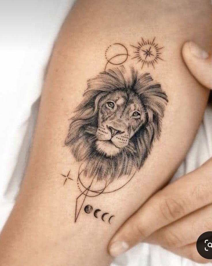 Element based leo tattoo