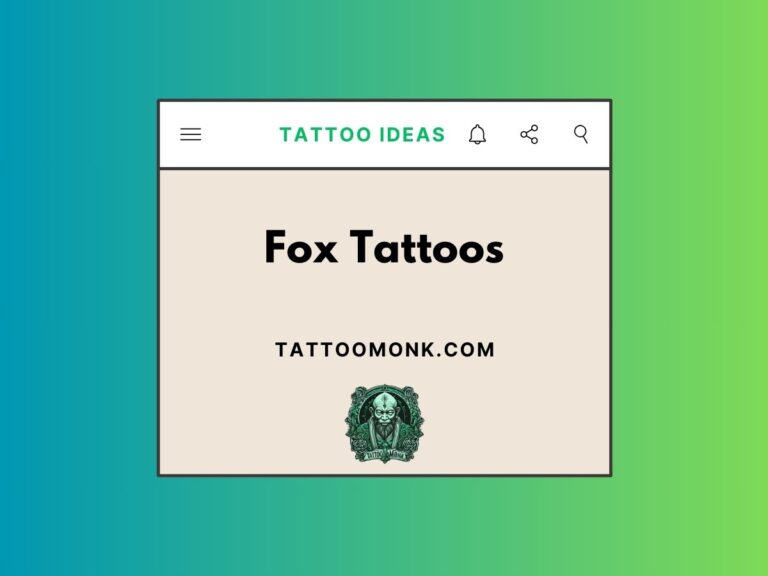 Fox Tattoos