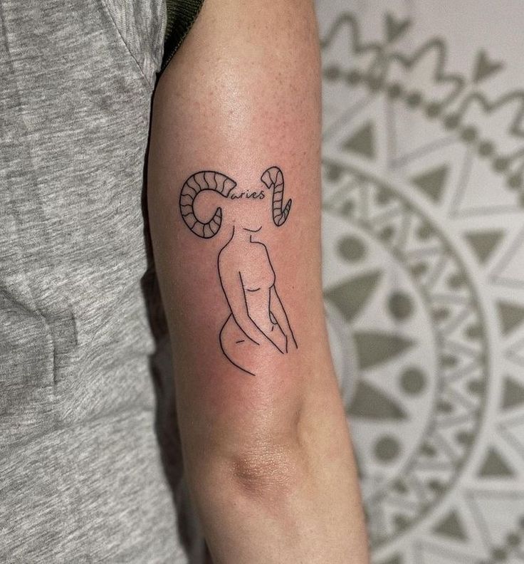 Hot Aries Tattoo