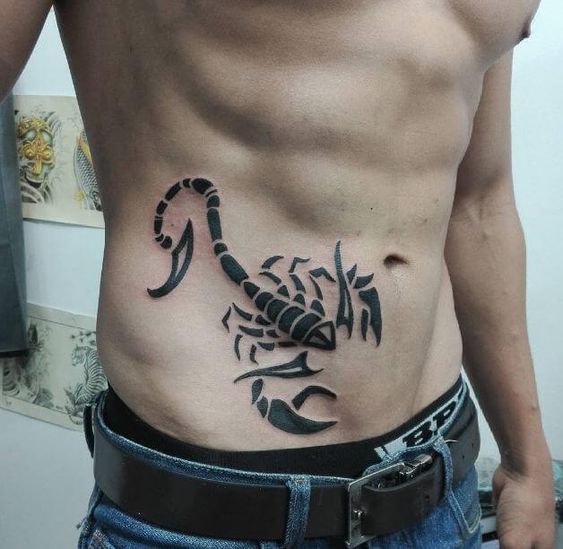 Inked Tribal Tattoo for men