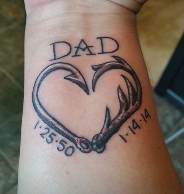 Memorial Dad Tattoo design