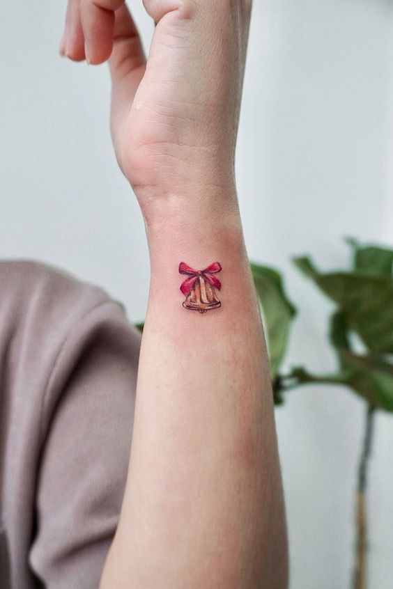 Popular Minimalistic Christmas Tattoo