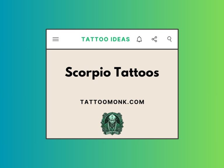 Scorpio Tattoos