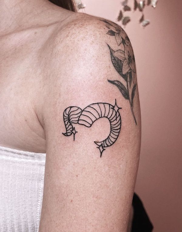 mindful aries tattoo